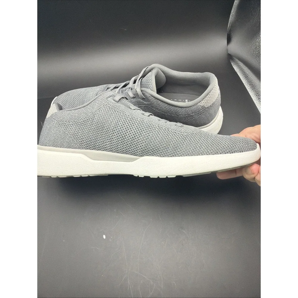 Peter Millar Hyperlight Glide Knit Sneakers Gray Men's Size 10.5 NWOB
